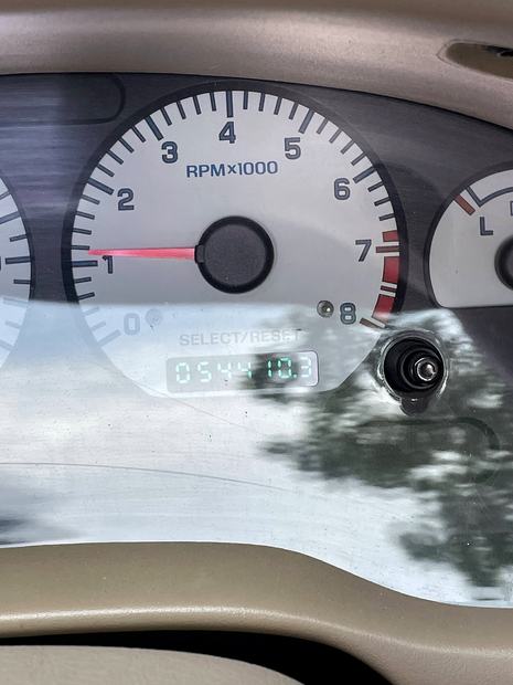 Odometer — 54,410 mi (July 2025)